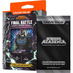 universus booster box My Hero Academia: Class Reunion Collector Pack It also makes a great gift for any My Hero Academia fan UniVersus: My Hero Academia -