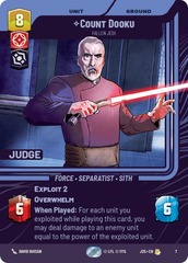 Count Dooku - Fallen Jedi (Judge Promo)