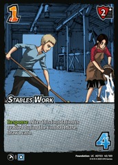 Stables Work