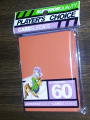 Player's Choice Standard Orange Sleeves