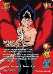 Dragon of the Darkness Flame (Alternate Art) - 1st Edition - Foil