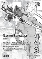 Double-Bladed Spin - Alternate Art - Foil