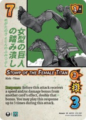 Stomp of the Female Titan - Foil