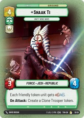Shaak Ti - Unity Wins Wars (Weekly Play Promos) (Foil)