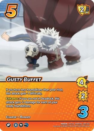 Gusty Buffet (XR) - 1st Edition