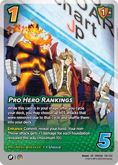 Pro Hero Rankings - 1st Edition