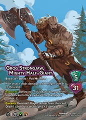 Grog Strongjaw Mighty Half-Giant