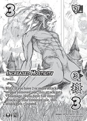 Increased Hostility - Alternate Art - Foil