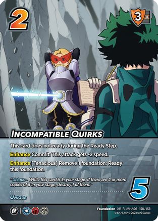 Incompatible Quirks (XR) - 1st Edition