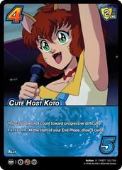 Cute Host Koto - 1st Edition - Foil