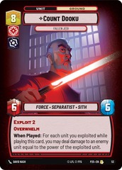 Count Dooku - Fallen Jedi