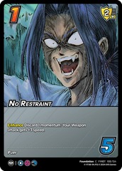 No Restraint - 1st Edition