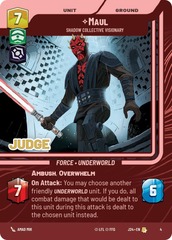Maul - Shadow Collective Visionary (Promo Judge)