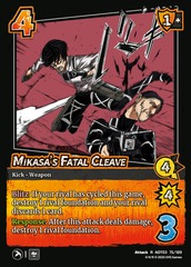 Mikasa's Fatal Cleave