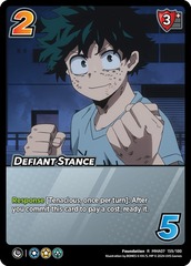 Defiant Stance