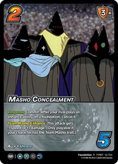 Masho Concealment - 1st Edition - Foil