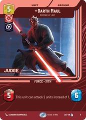 Darth Maul - Revenge at Last (Judge Promo)