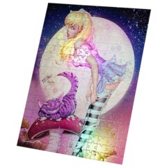 Grimm Fairy Tales Alice and Cheshire Foil Puzzle