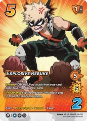Explosive Rebuke (XR) - 1st Edition