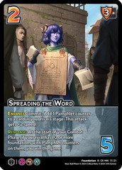 Spreading the Word - Foil