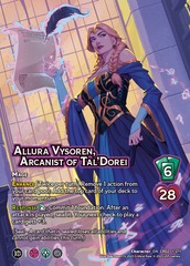 Allura Vysoren Arcanist of Tal Dorei