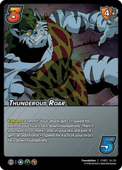 Thunderous Roar (Time Shifted) - 1st Edition