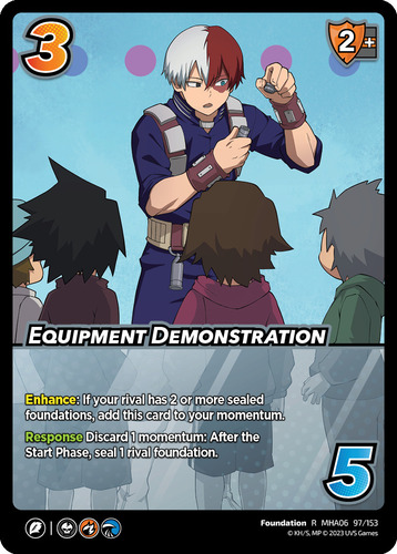 Equipment Demonstration - 1st Edition
