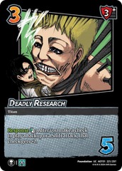 Deadly Research