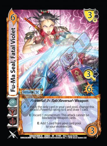 Fu-Ma Seal Fatal Violet