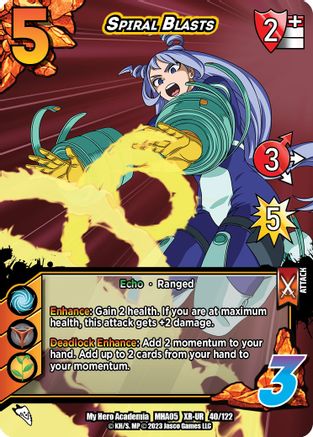 Spiral Blasts (XR) - 1st Edition