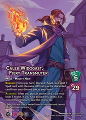 Caleb Widogast Fiery Transmuter