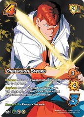 Dimension Sword (Alternate Art) - 1st Edition - Foil