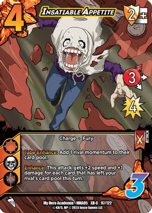 Insatiable Appetite (XR) - 1st Edition