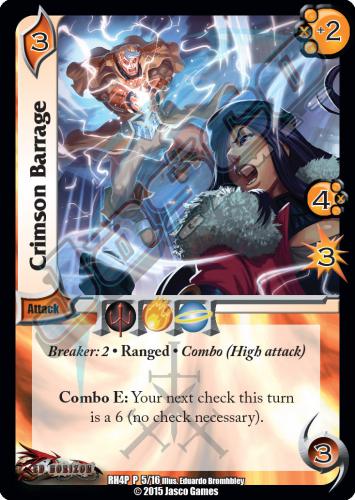 Crimson Barrage (2015 Promo)