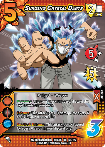 Surging Crystal Darts - 1st Edition
