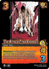 The Attack Titan Emerges - Foil