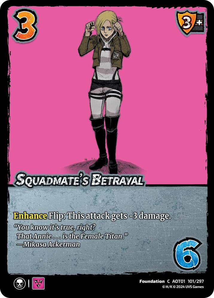 Squadmates Betrayal