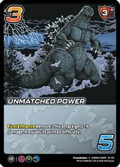 Unmatched Power - Foil