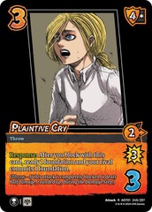 Plaintive Cry - Foil
