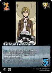 Crisis of Confidence - Foil