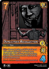 Duplicitous Recollection - Foil