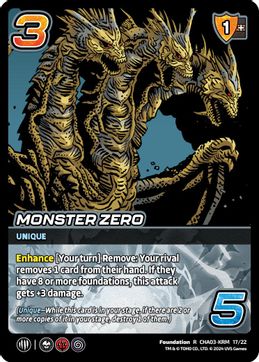 Monster Zero - Foil