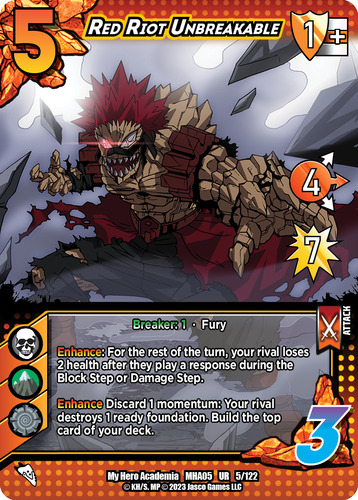 Red Riot Unbreakable - 1st Edition