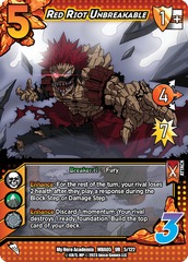 Red Riot Unbreakable - 1st Edition