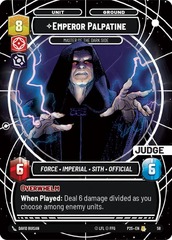 Emperor Palpatine - Master of the Darkside (Promo Judge)
