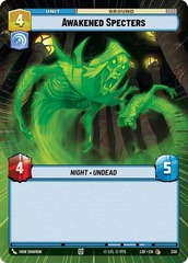 Awakened Specters - Hyperspace - Foil