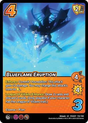 Blueflame Eruption