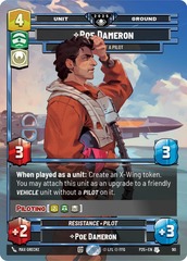 Poe Dameron - Galactic Promo Black Pack