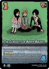 The Curiosity of Armin Arlert - Foil