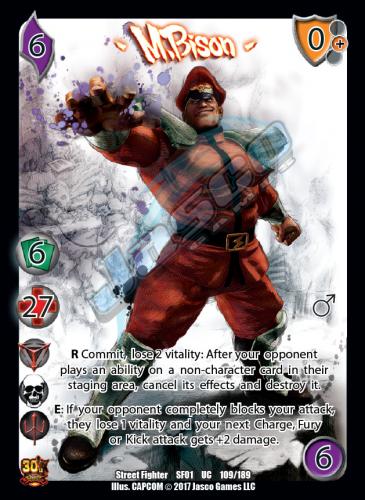 M.Bison (FOIL)